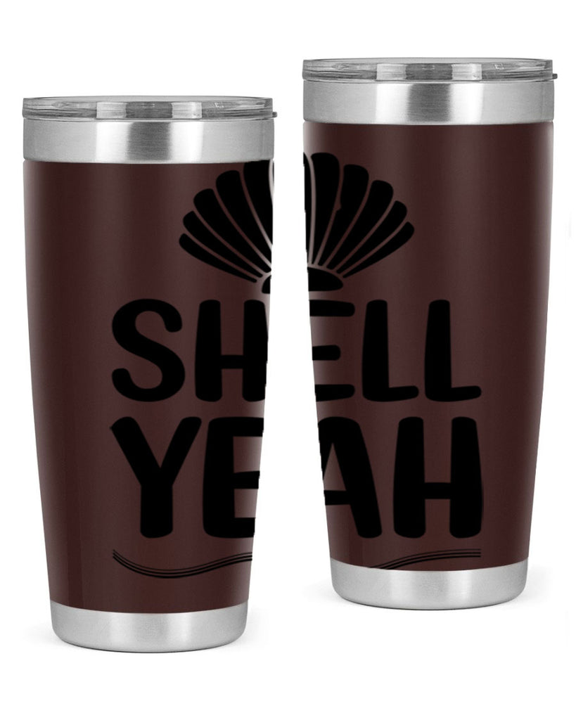Shell yeah 597#- mermaid- Tumbler