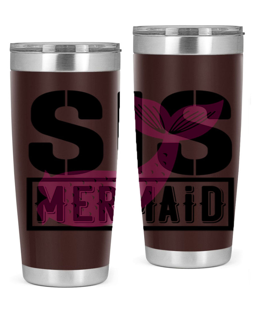 Sis mermaid 599#- mermaid- Tumbler