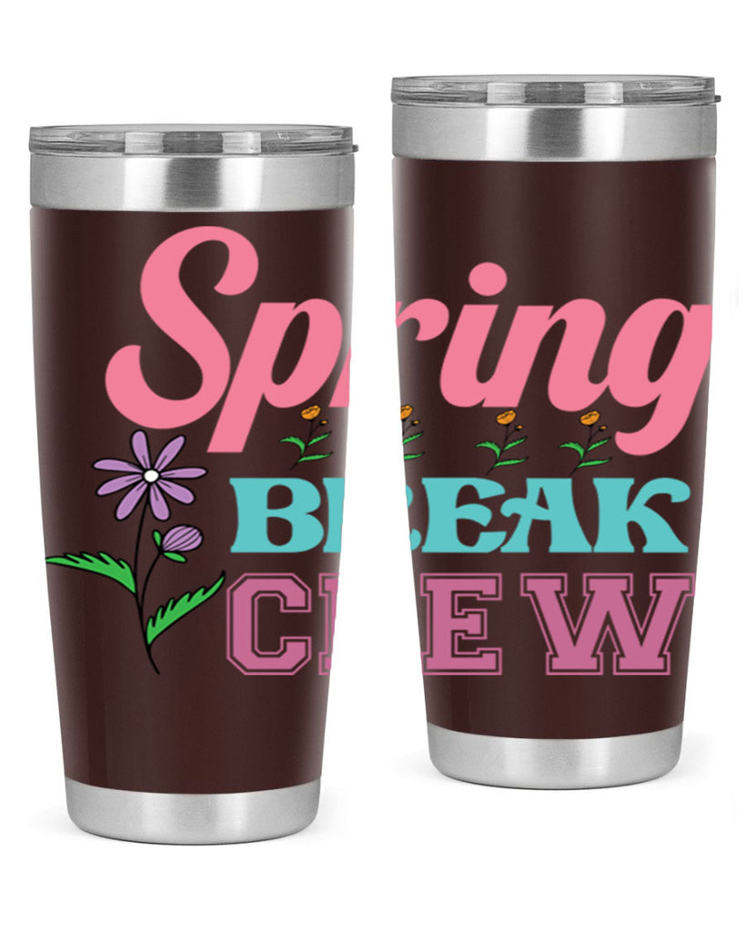 Spring Break Crew  484#- spring- Tumbler