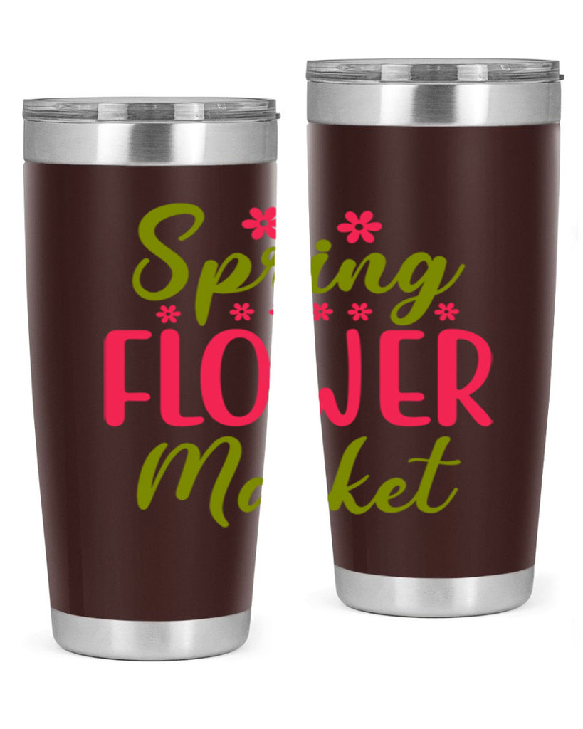 Spring Flower Market 423#- spring- Tumbler