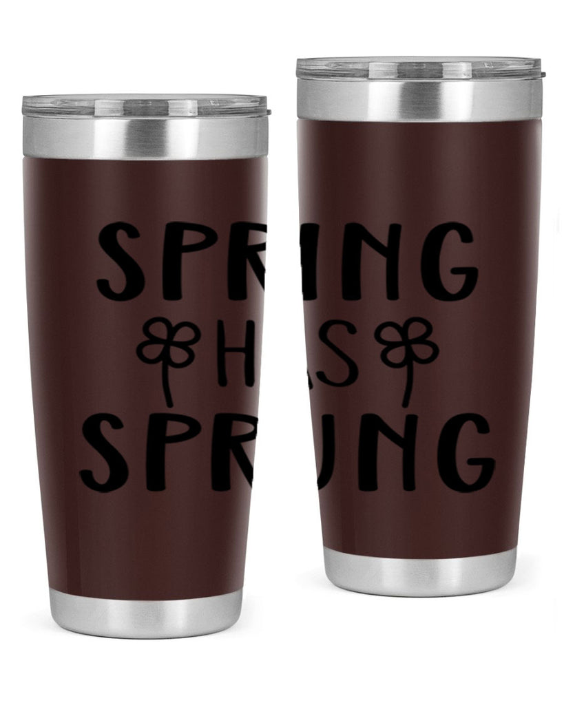 Spring has sprung design  490#- spring- Tumbler