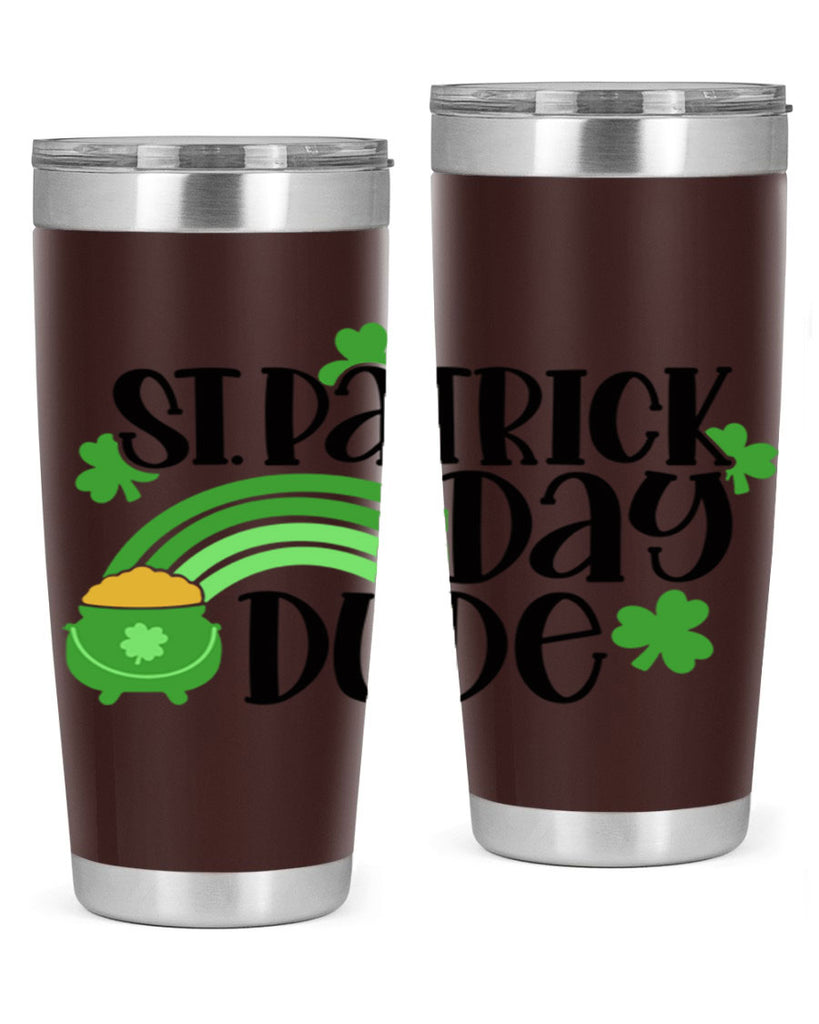 St Patrick Day Dude Style 29#- St Patricks Day- Tumbler