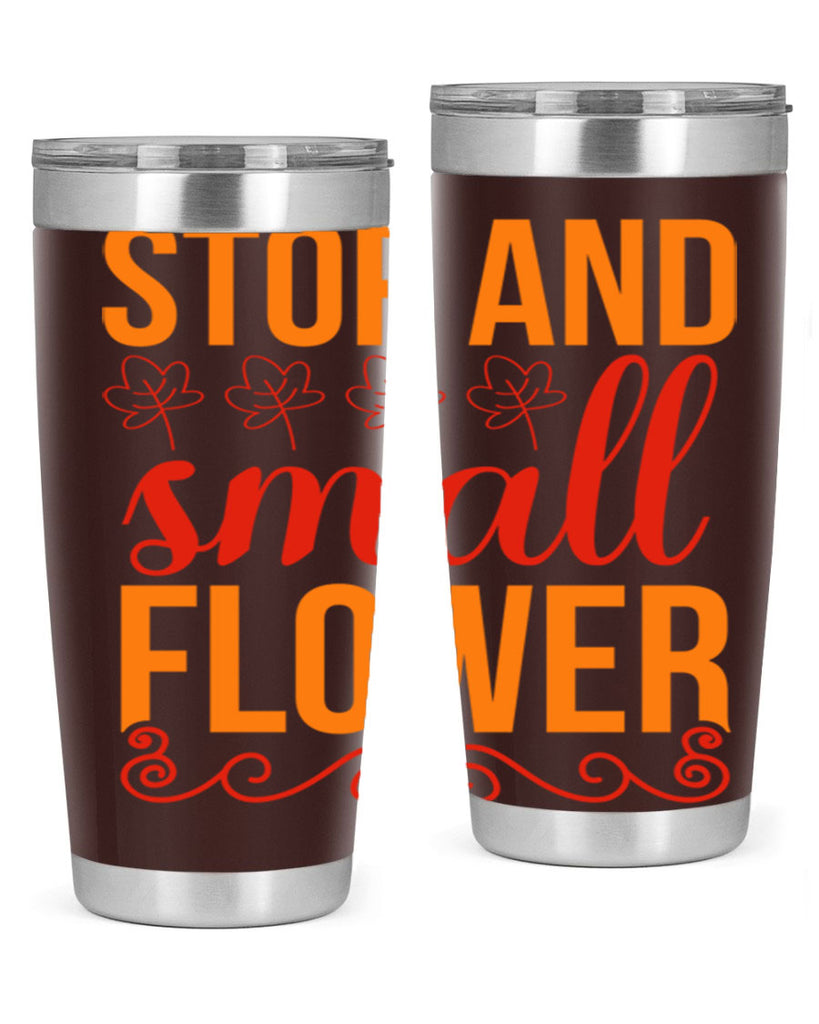 Stop and small flower 522#- spring- Tumbler