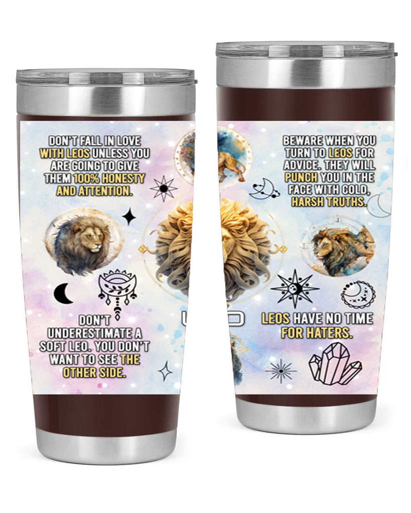 StraightLeo 473#- zodiac- Tumbler