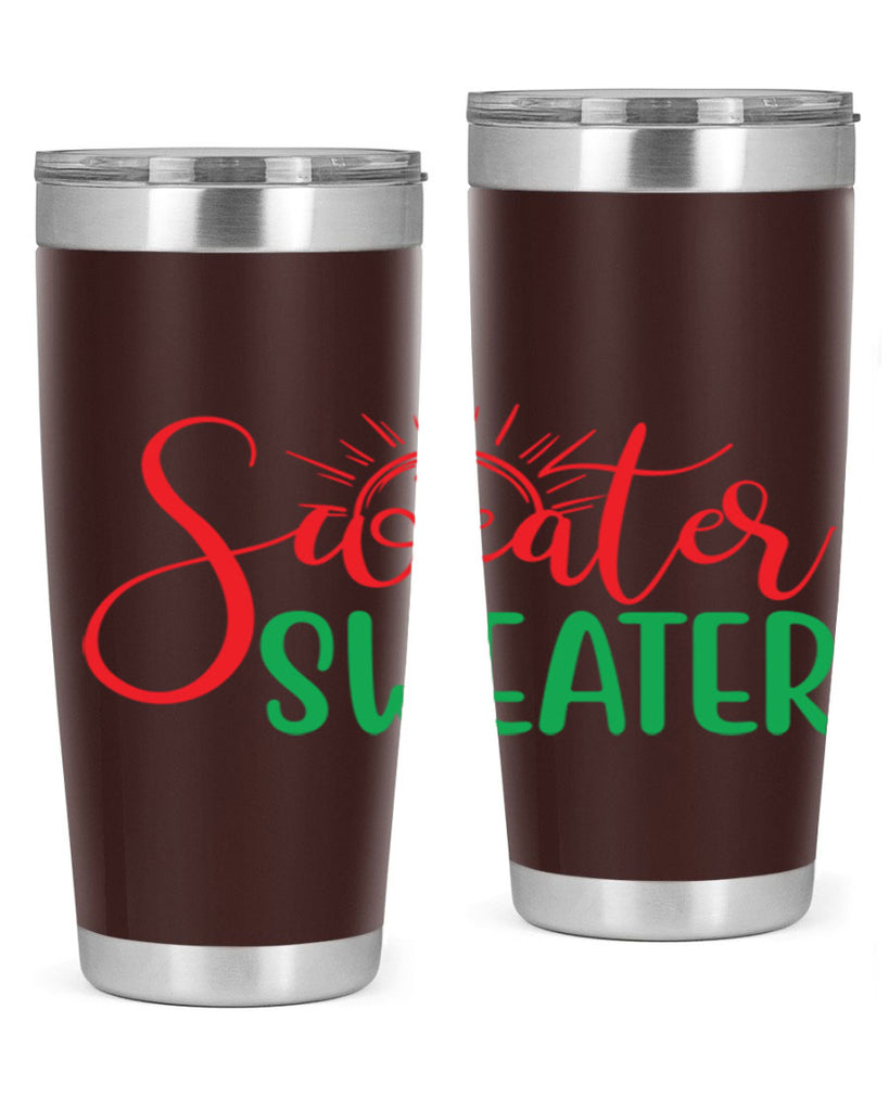 Sweater Weather 583#- fall- Tumbler