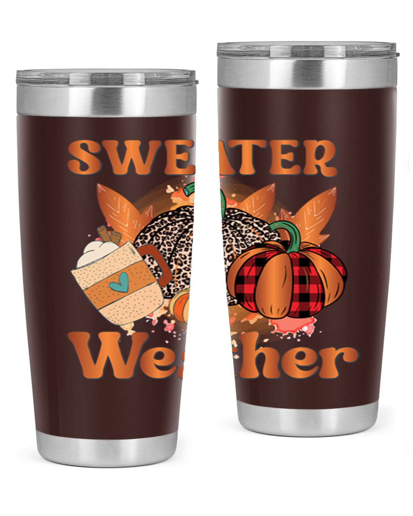 Sweater Weather 589#- fall- Tumbler