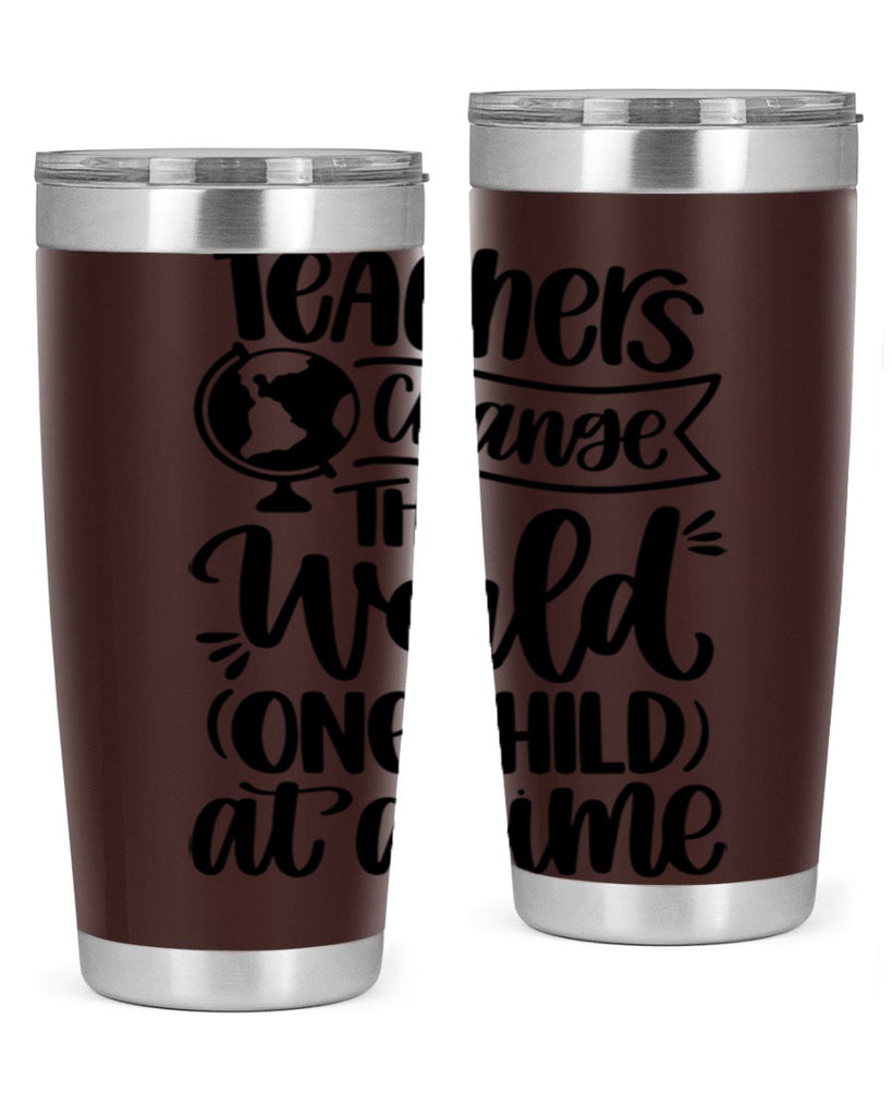 Teachers Change The Style 45#- teacher- tumbler