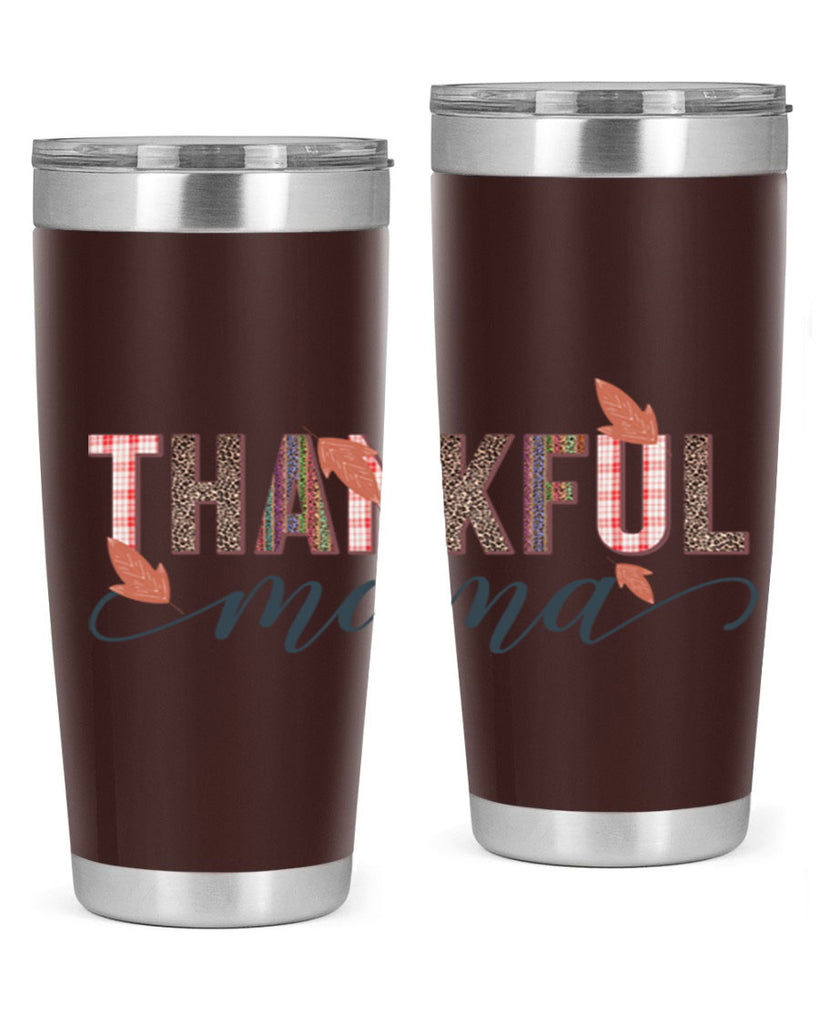 Thankful mama 606#- fall- Tumbler