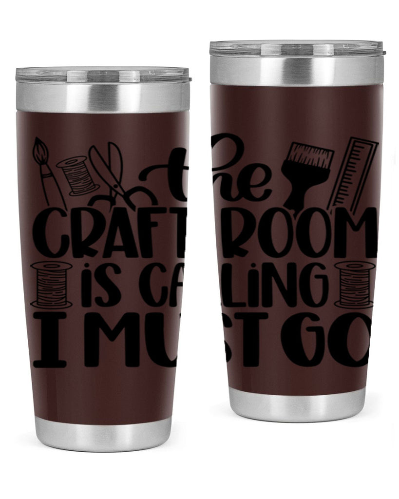 The Craft Room Is Calling 6#- crafting- Tumbler