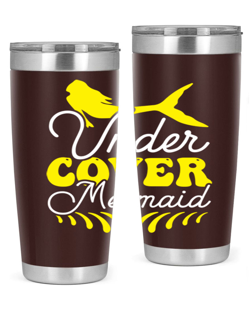 Under Cover Mermaid 637#- mermaid- Tumbler