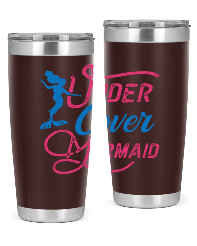 Under Cover Mermaid 640#- mermaid- Tumbler