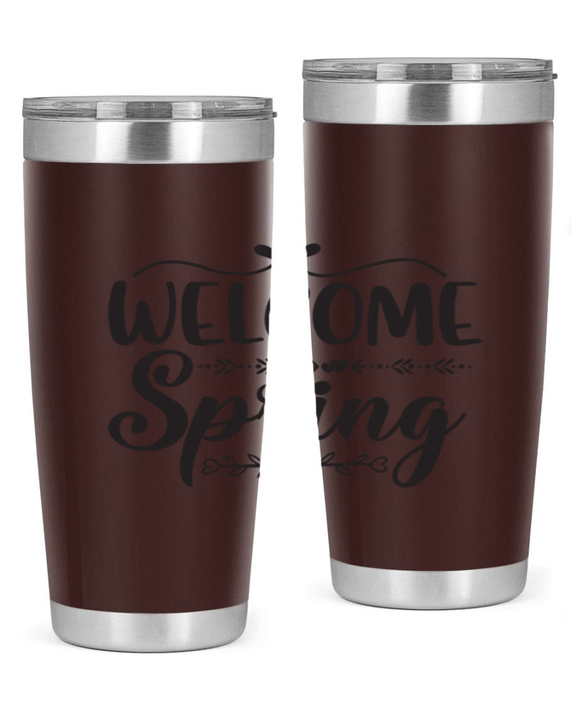 Welcome spring 576#- spring- Tumbler