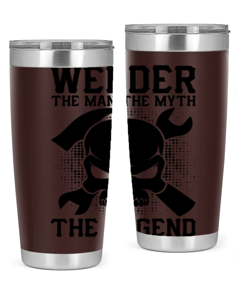 Welder the man Style 4#- welder- tumbler