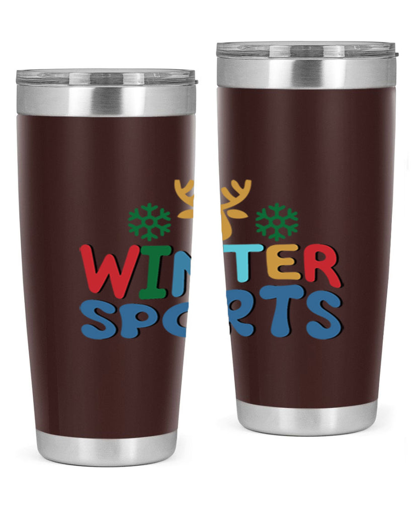 Winter Sports 565#- winter- Tumbler