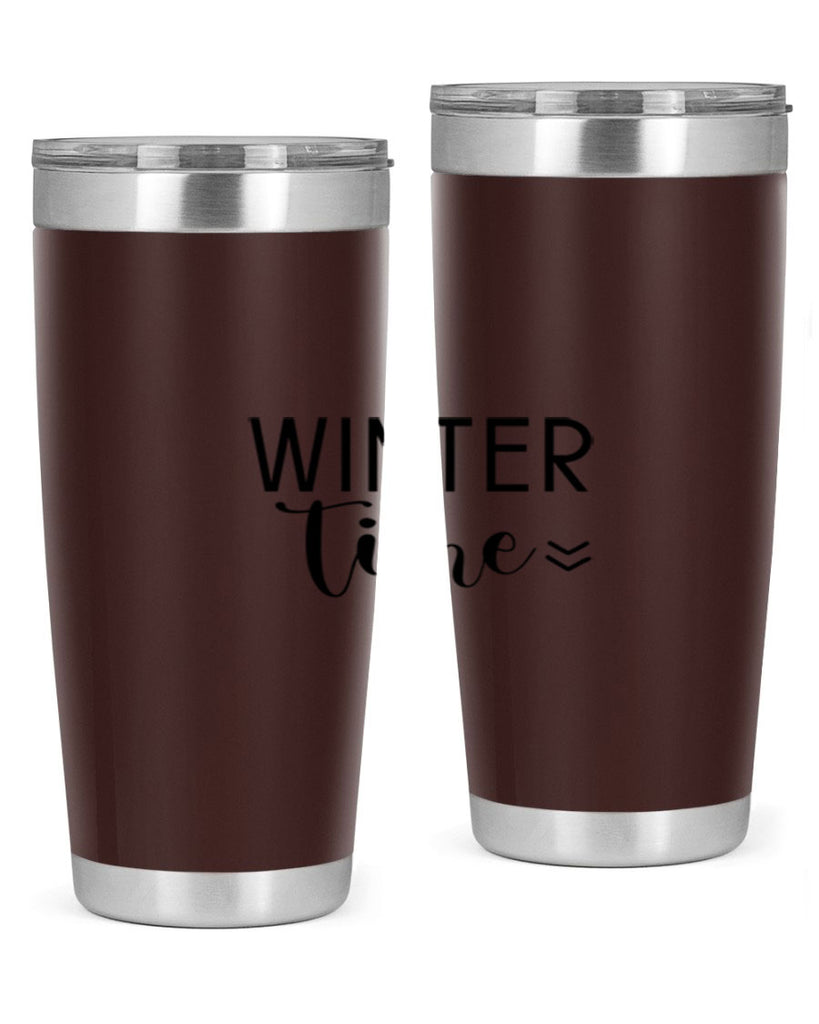 Winter Time 526#- winter- Tumbler