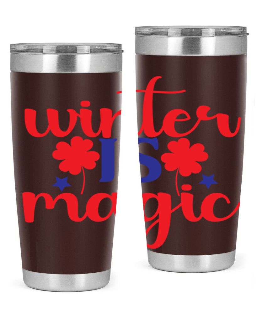 Winter is Magic 556#- winter- Tumbler