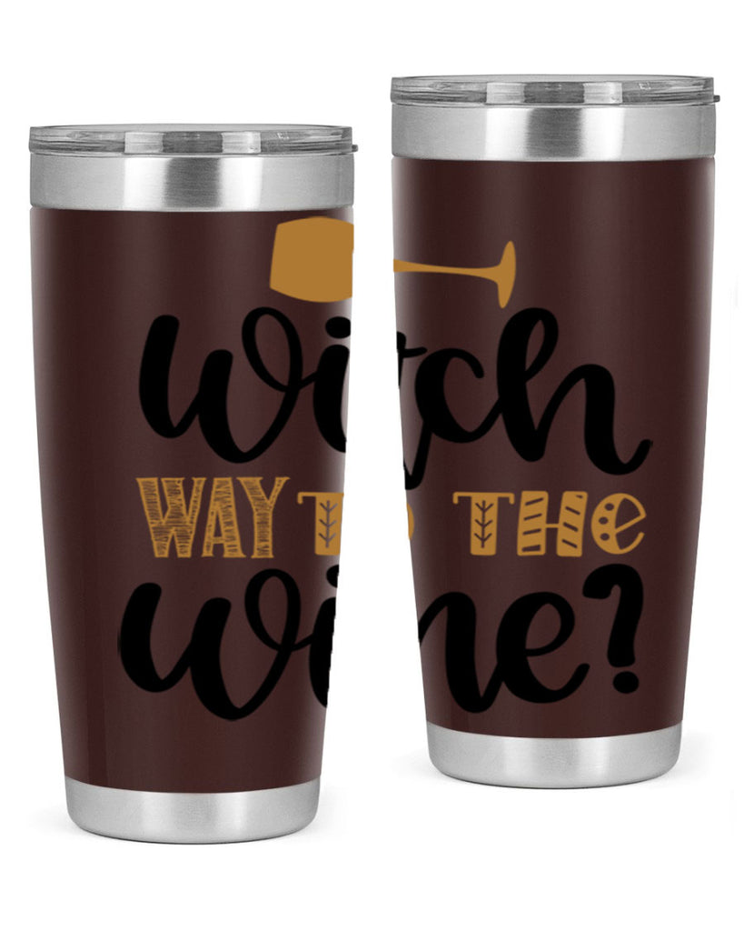 Witch Way to the Wine 651#- fall- Tumbler