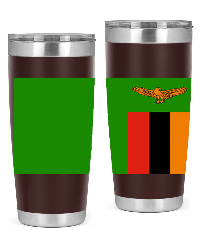 Zambia 2#- world flags- Tumbler