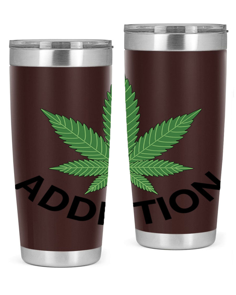 addiction cannabis 8#- marijuana- Tumbler