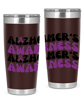 alzheimers awareness 114#- alzheimers- Tumbler