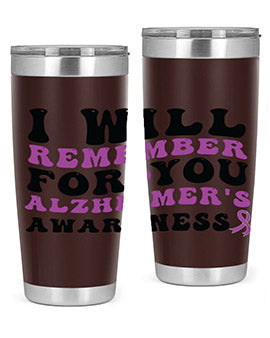 alzheimers awareness style 108#- alzheimers- Tumbler