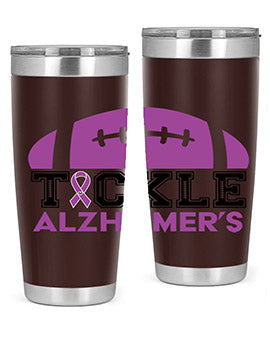 alzheimers awareness style 110#- alzheimers- Tumbler