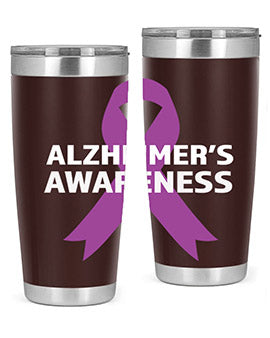 alzheimers awareness style 78#- alzheimers- Tumbler