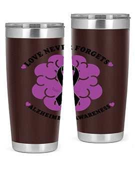 alzheimers awareness style 95#- alzheimers- Tumbler