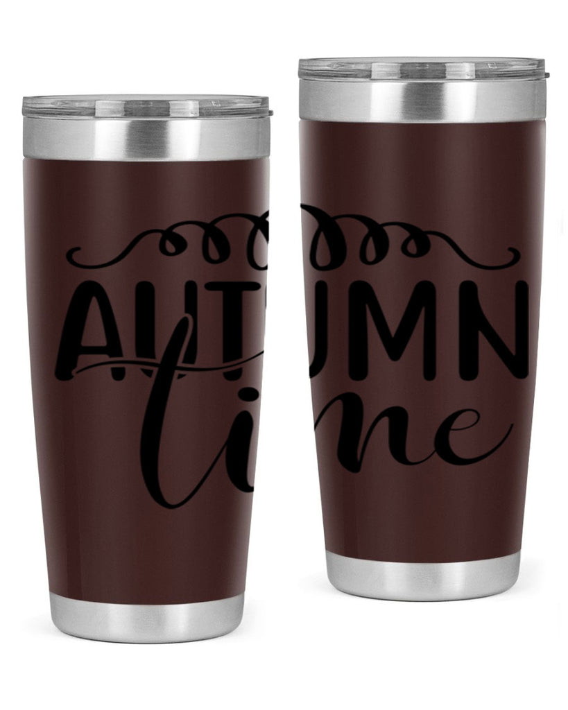 autumn time 36#- fall- Tumbler
