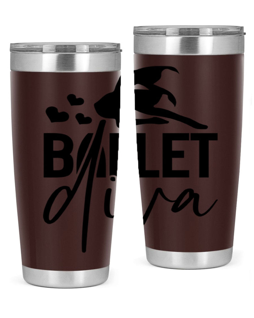 ballet diva 4#- ballet- Tumbler