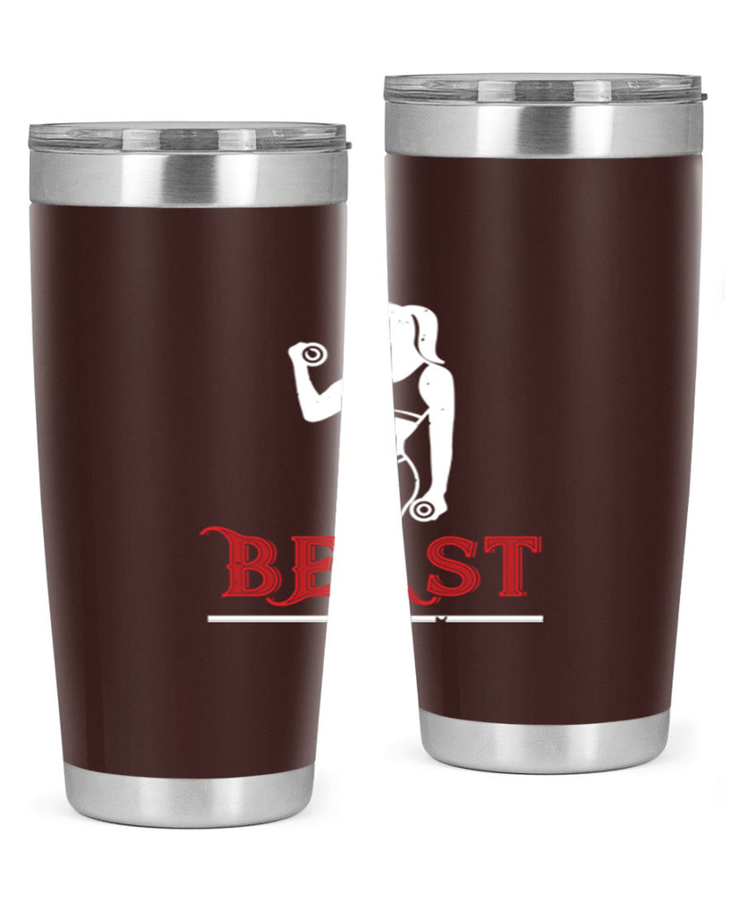 beast 102#- gym- Tumbler