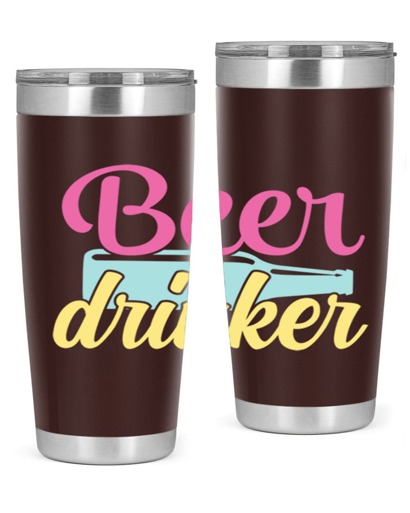 beer drinker 134#- beer- Tumbler