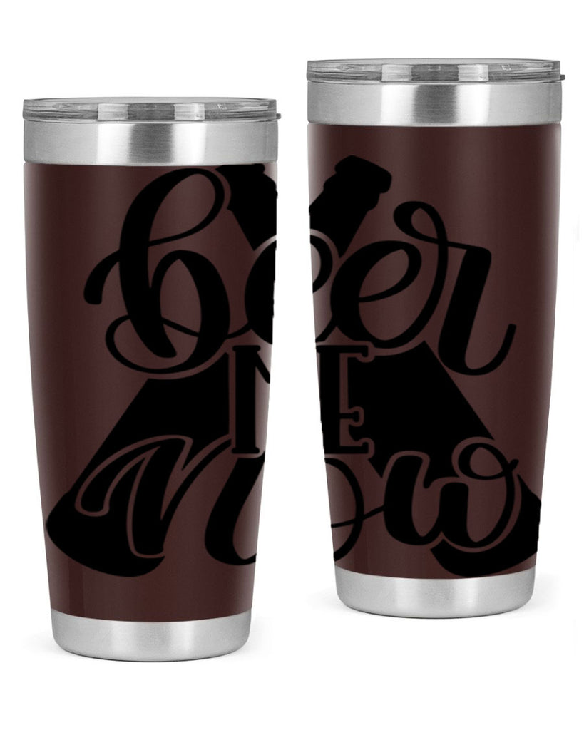 beer me now 46#- beer- Tumbler