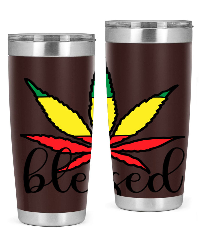 blessed cannabis jamacian 18#- marijuana- Tumbler