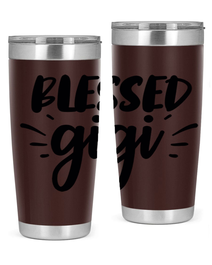 blessed gigi 64#- grandma - nana- Tumbler