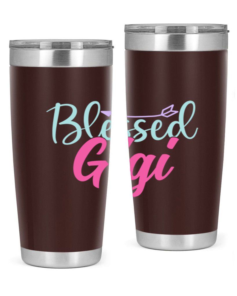 blessed gigi 65#- grandma - nana- Tumbler