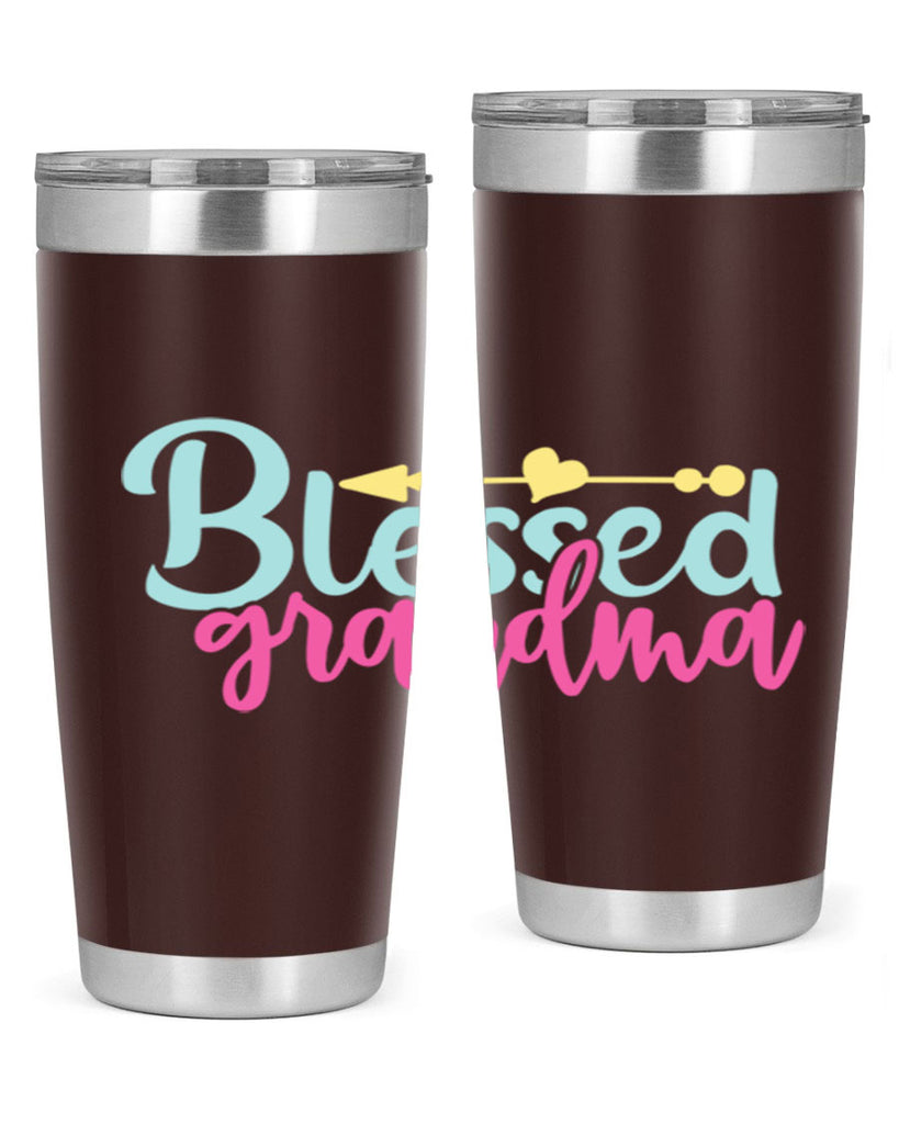 blessed grandma 63#- grandma - nana- Tumbler