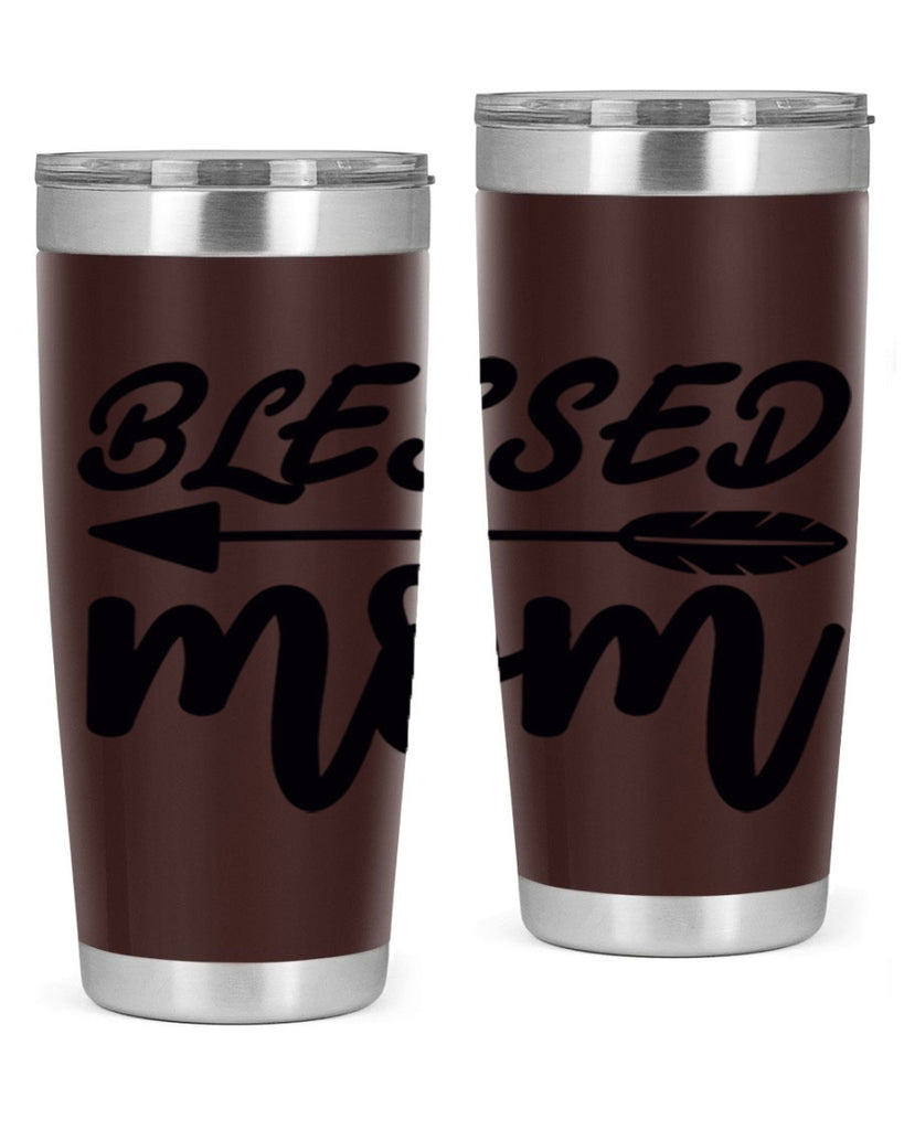 blessed mom 270#- mom- Tumbler