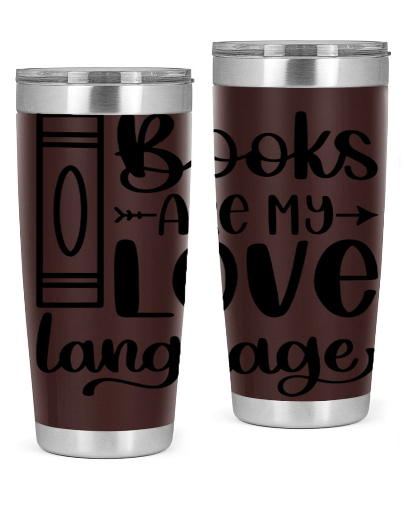 books are my love language 46#- reading- Tumbler