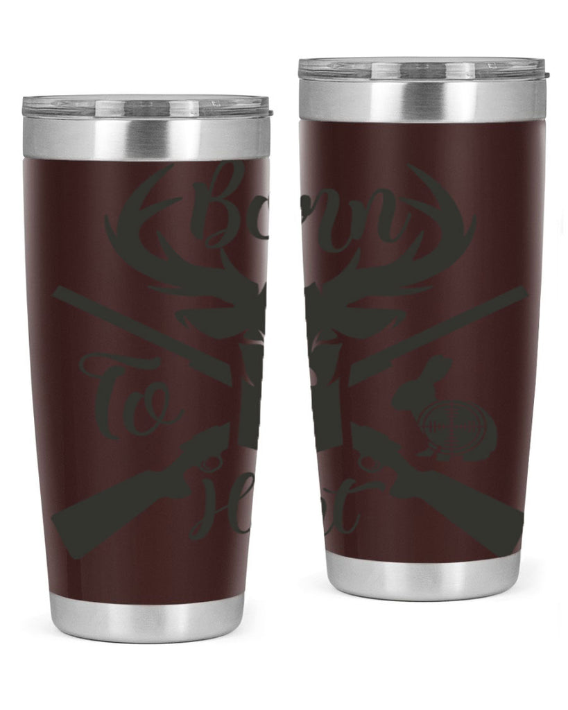 born to hunt 19#- hunting- Tumbler