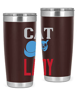 cat lady Style 31#- cat- Tumbler