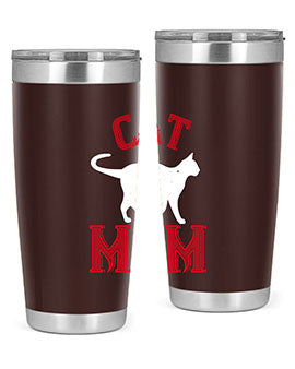 cat mom Style 35#- cat- Tumbler