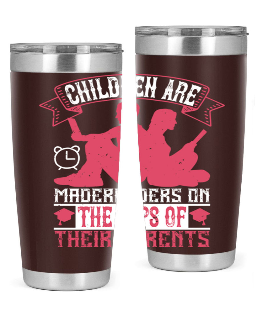 children are made readers on the laps of their parents 73#- reading- Tumbler