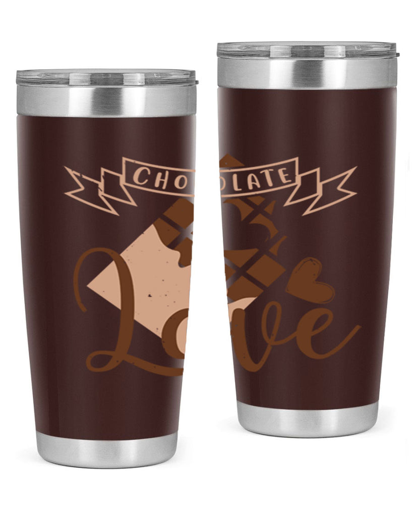 chocolate love 44#- chocolate- Tumbler