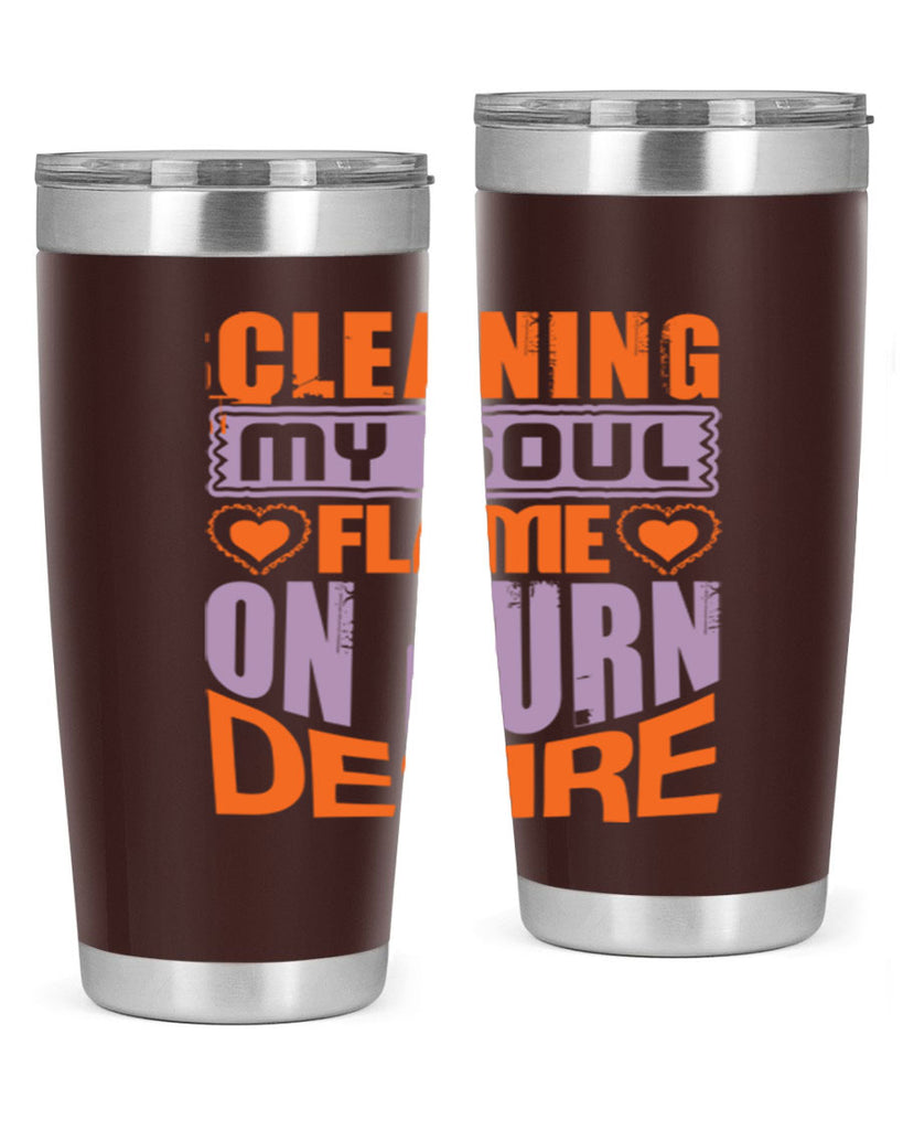 cleaning my sould flame on burn desire Style 42#- cleaner- tumbler