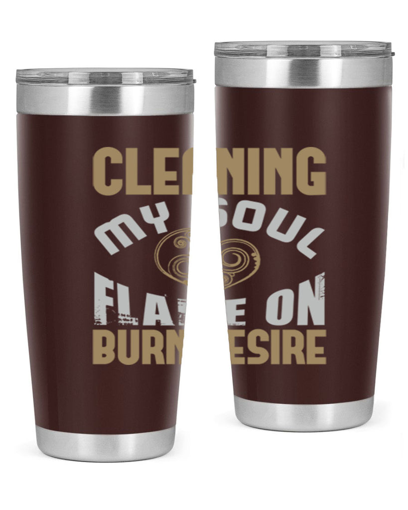 cleaning my sould flame on burn desire Style 43#- cleaner- tumbler