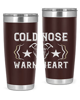 cold nose warm heart Style 48#- dog- Tumbler