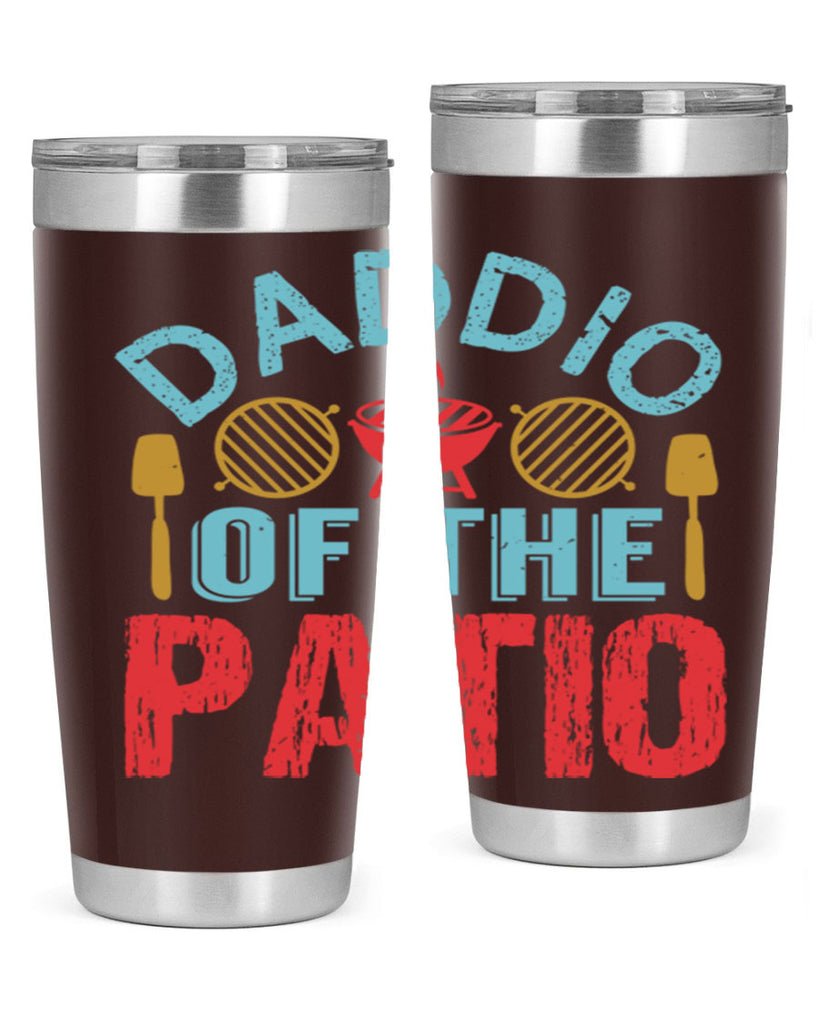 daddio of the patio 47#- bbq- Tumbler