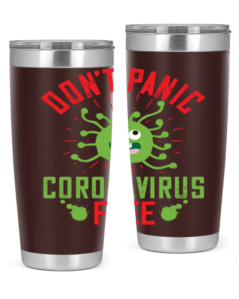 dont panic coronavirus free Style 43#- corona virus- Cotton Tank