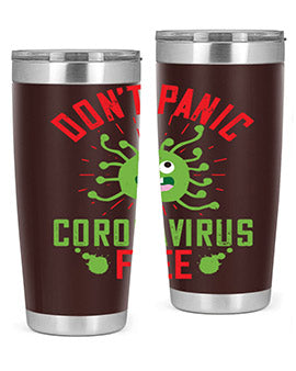 dont panic coronavirus free Style 43#- corona virus- Cotton Tank